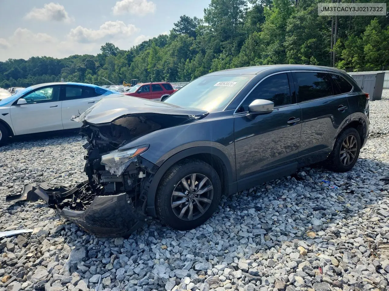2018 Mazda Cx-9 Touring VIN: JM3TCACY3J0217322 Lot: 59263826