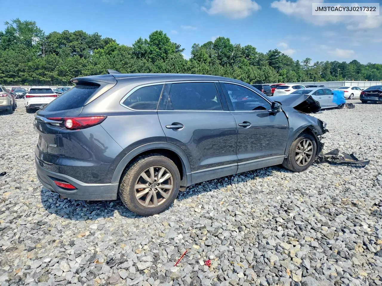 2018 Mazda Cx-9 Touring VIN: JM3TCACY3J0217322 Lot: 59263826