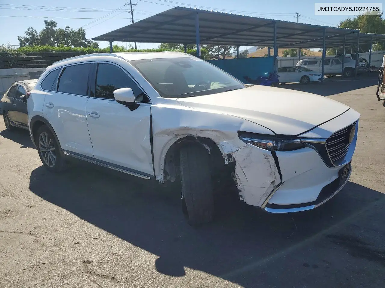 2018 Mazda Cx-9 Grand Touring VIN: JM3TCADY5J0224755 Lot: 60626946