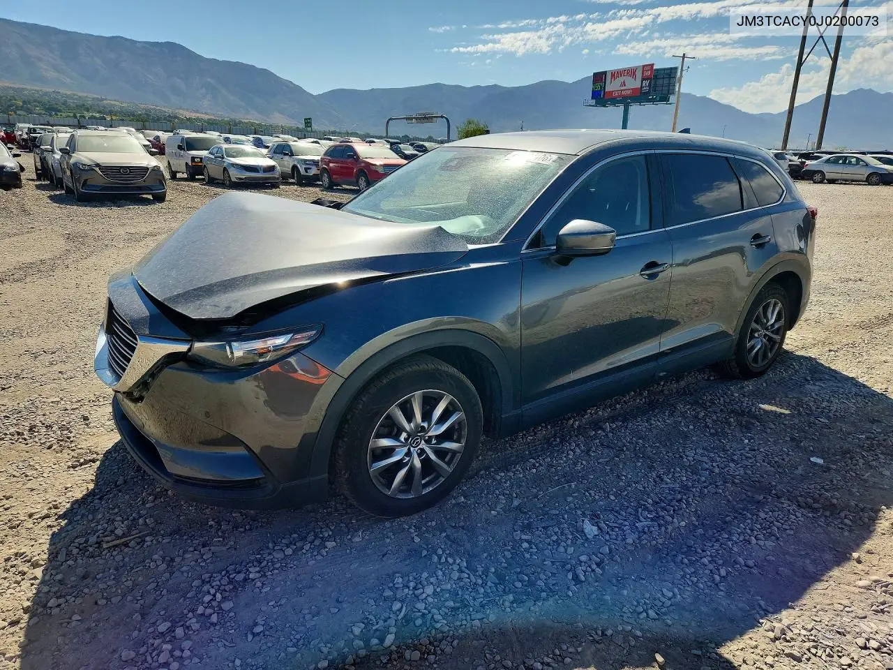2018 Mazda Cx-9 Touring VIN: JM3TCACY0J0200073 Lot: 60847406