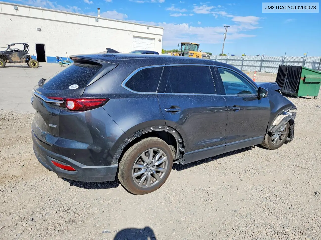 2018 Mazda Cx-9 Touring VIN: JM3TCACY0J0200073 Lot: 60847406