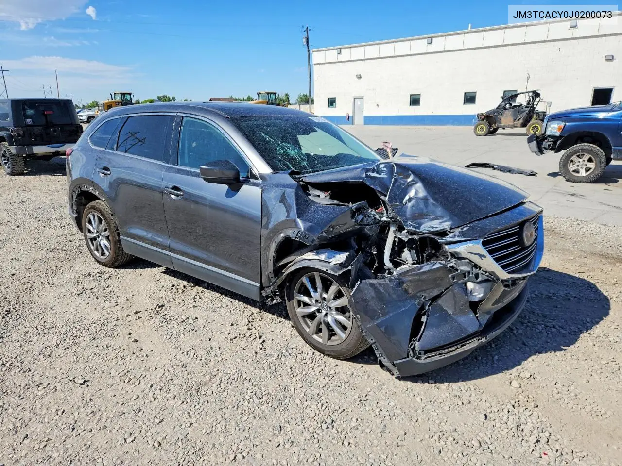 2018 Mazda Cx-9 Touring VIN: JM3TCACY0J0200073 Lot: 60847406