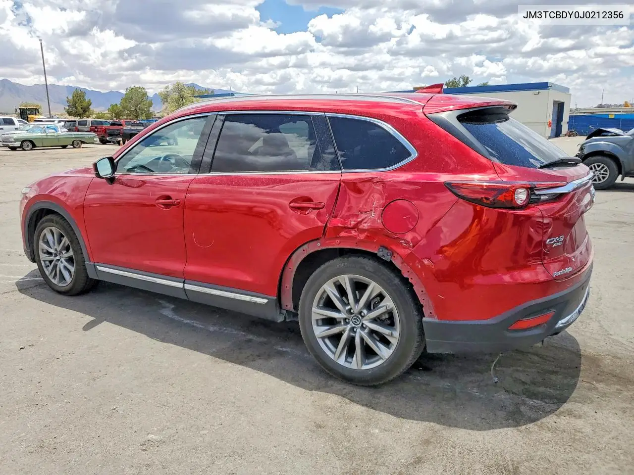 2018 Mazda Cx-9 Grand Touring VIN: JM3TCBDY0J0212356 Lot: 61291136