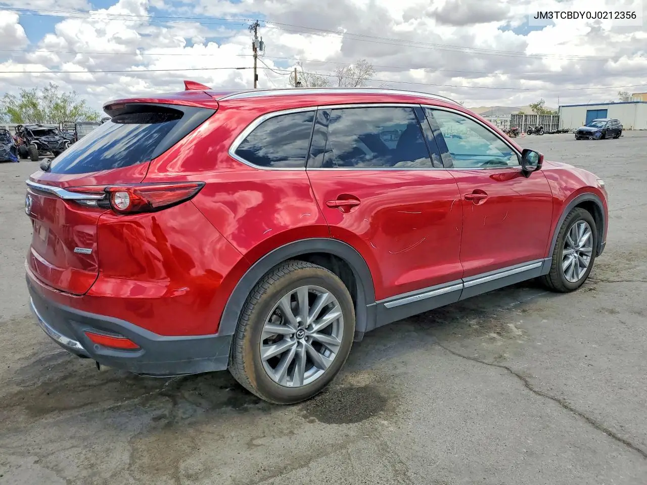 2018 Mazda Cx-9 Grand Touring VIN: JM3TCBDY0J0212356 Lot: 61291136