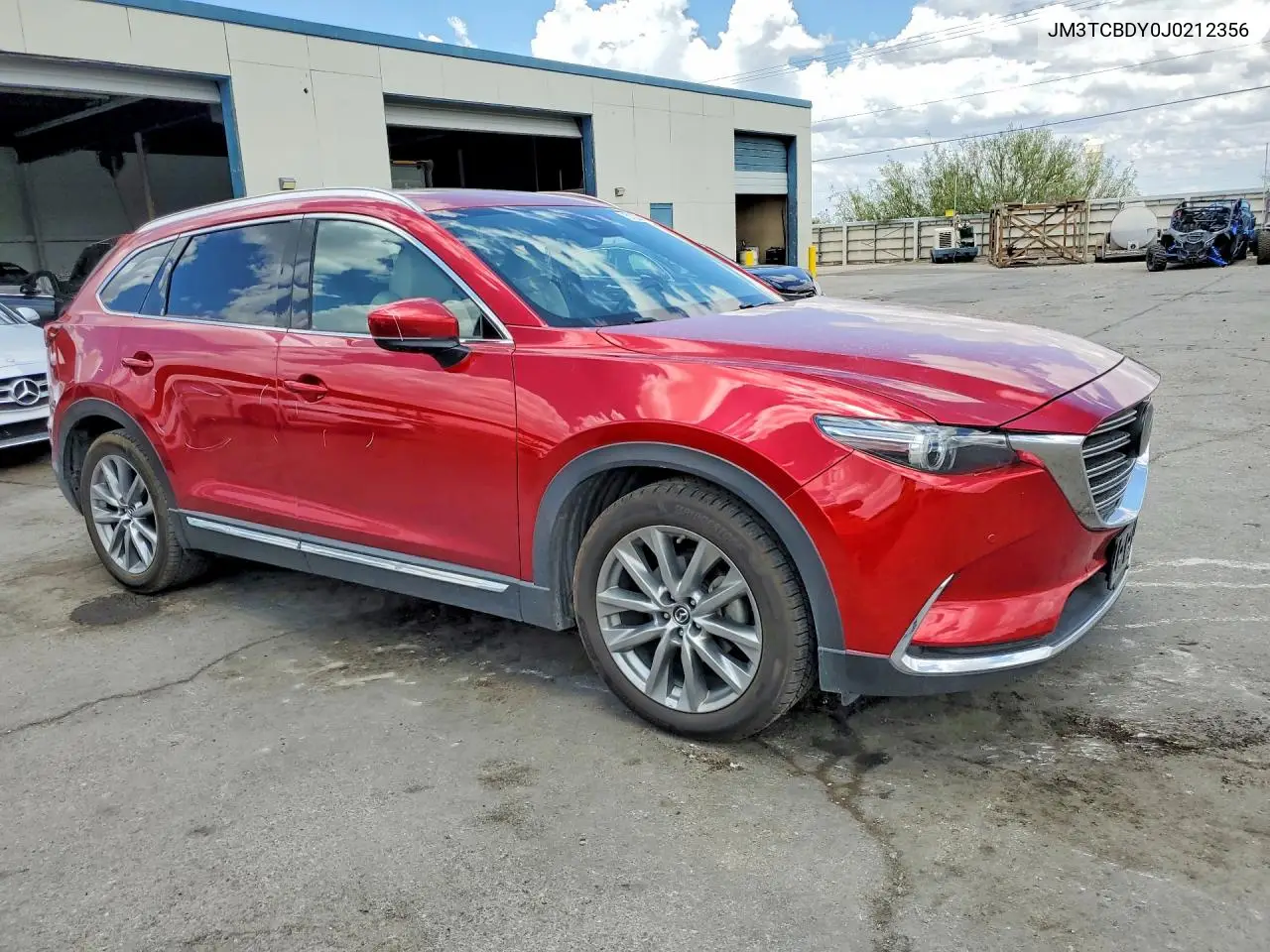 2018 Mazda Cx-9 Grand Touring VIN: JM3TCBDY0J0212356 Lot: 61291136