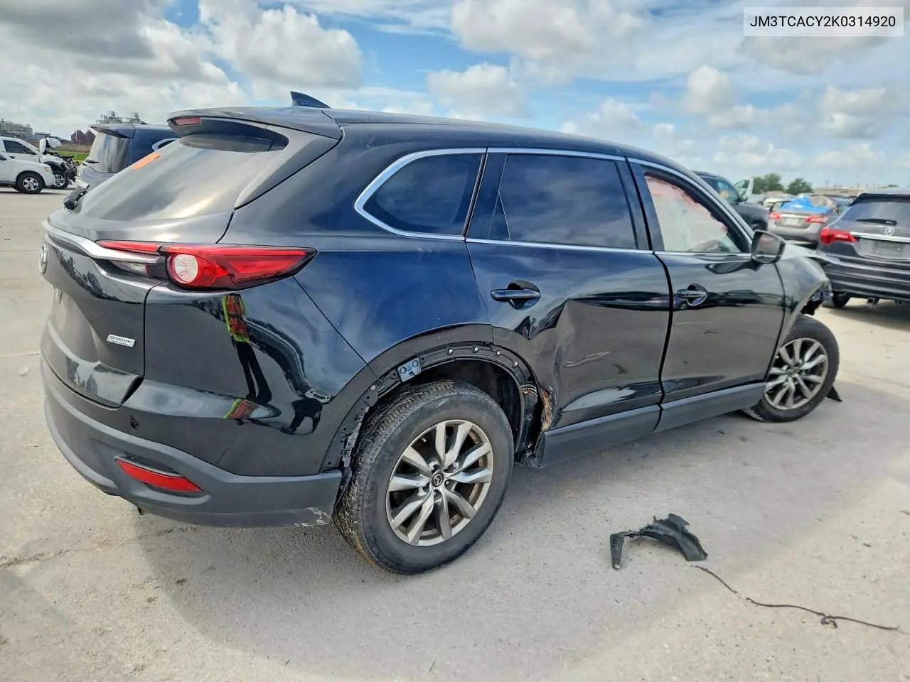 2019 Mazda Cx-9 Touring VIN: JM3TCACY2K0314920 Lot: 52969306