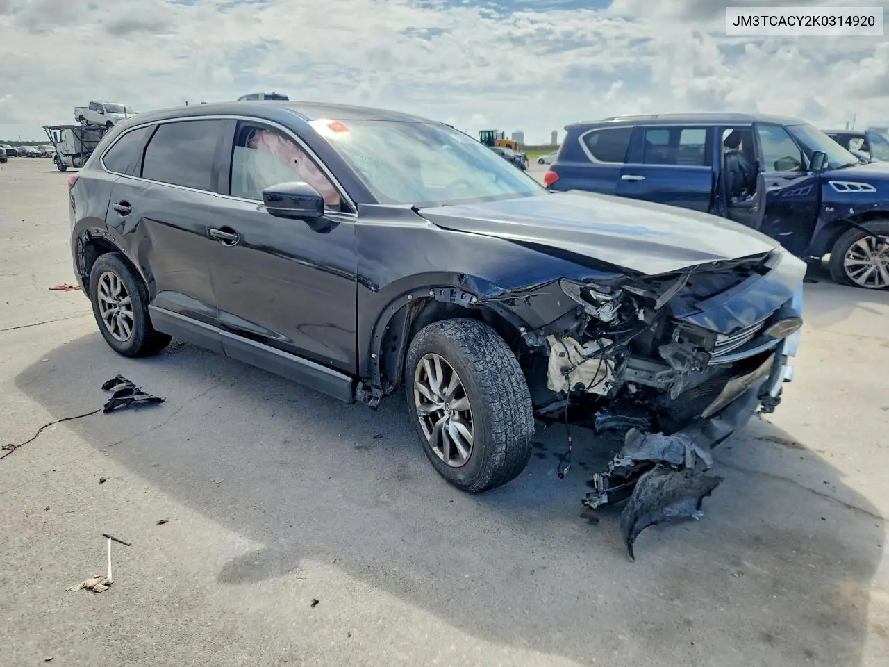 2019 Mazda Cx-9 Touring VIN: JM3TCACY2K0314920 Lot: 52969306