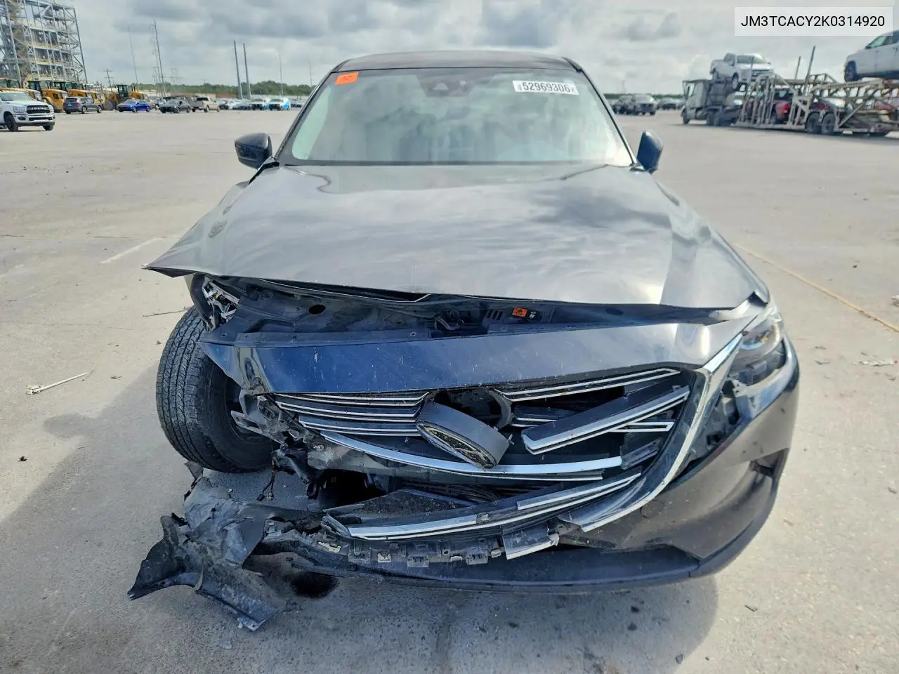 2019 Mazda Cx-9 Touring VIN: JM3TCACY2K0314920 Lot: 52969306