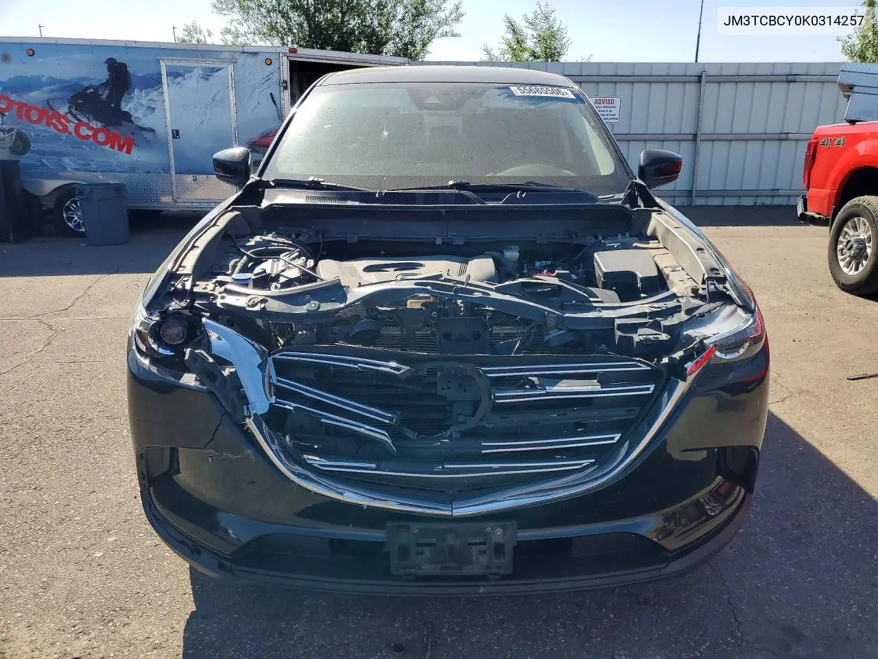 2019 Mazda Cx-9 Touring VIN: JM3TCBCY0K0314257 Lot: 55685506