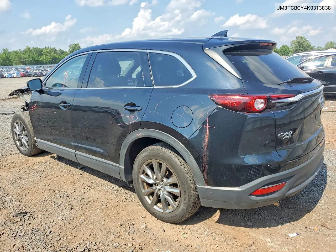2019 Mazda Cx-9 Touring VIN: JM3TCBCY4K0313838 Lot: 55753636