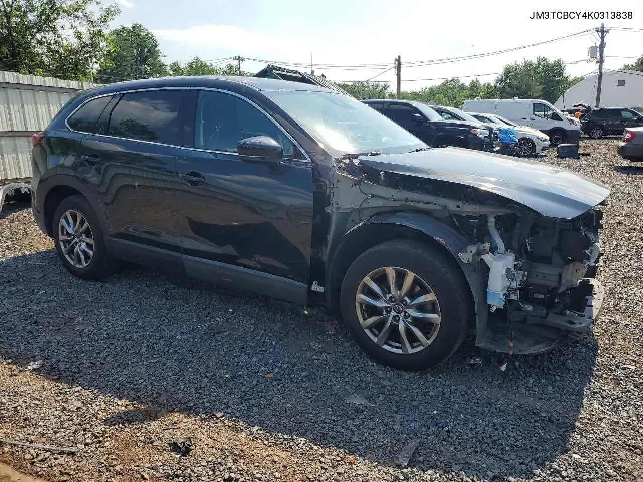 2019 Mazda Cx-9 Touring VIN: JM3TCBCY4K0313838 Lot: 55753636