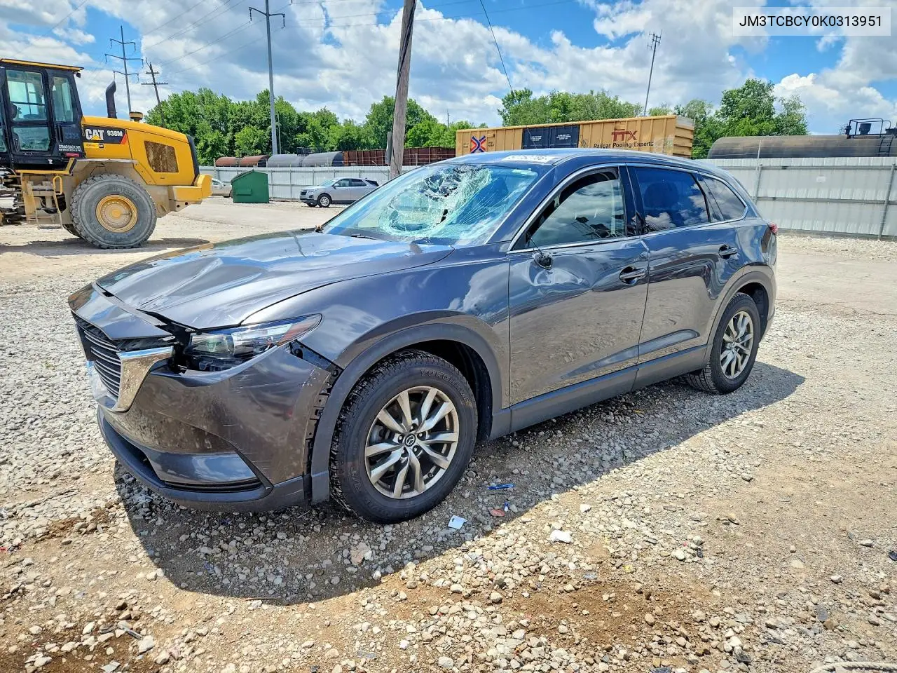 2019 Mazda Cx-9 Touring VIN: JM3TCBCY0K0313951 Lot: 57752786