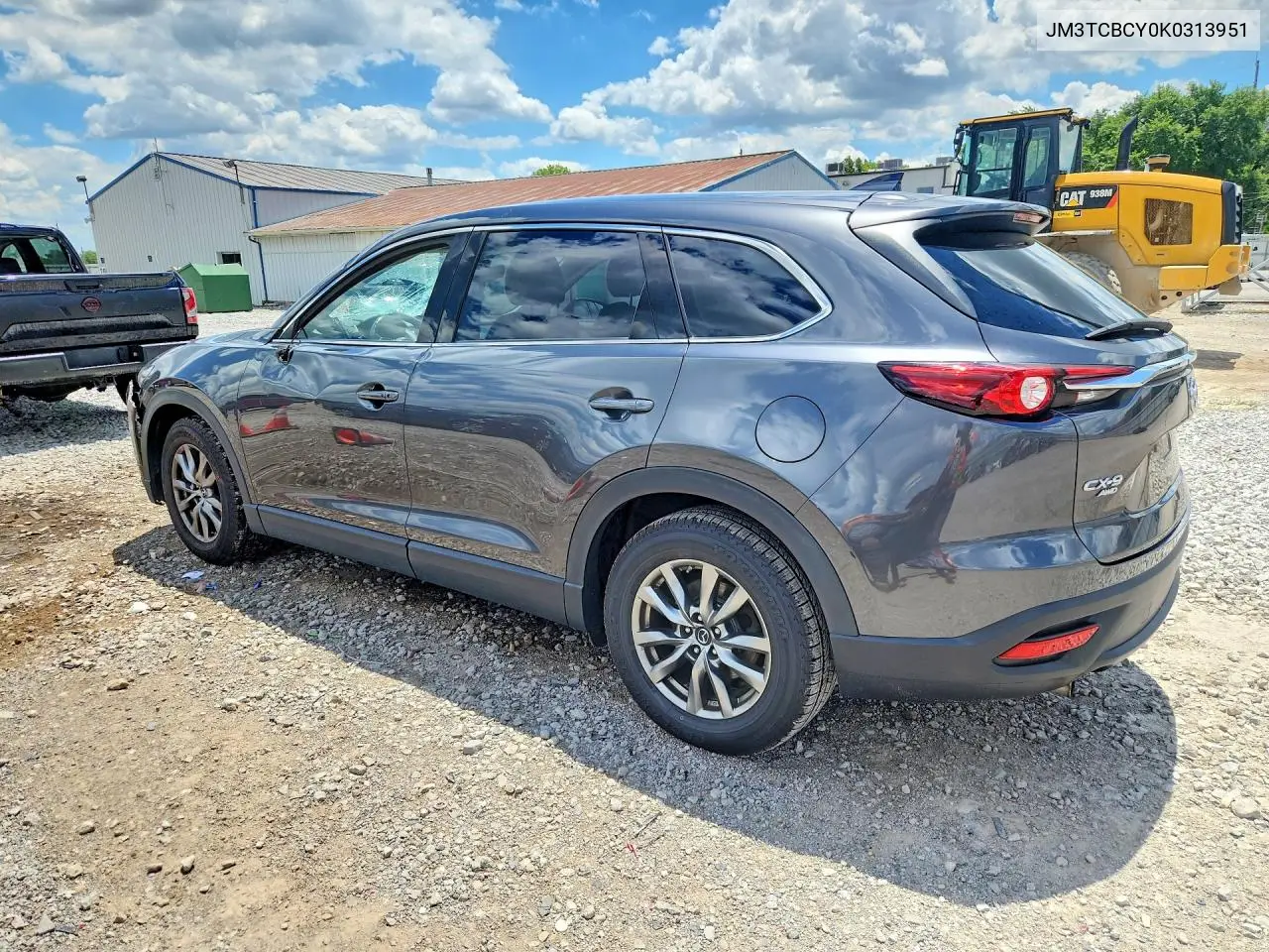 2019 Mazda Cx-9 Touring VIN: JM3TCBCY0K0313951 Lot: 57752786