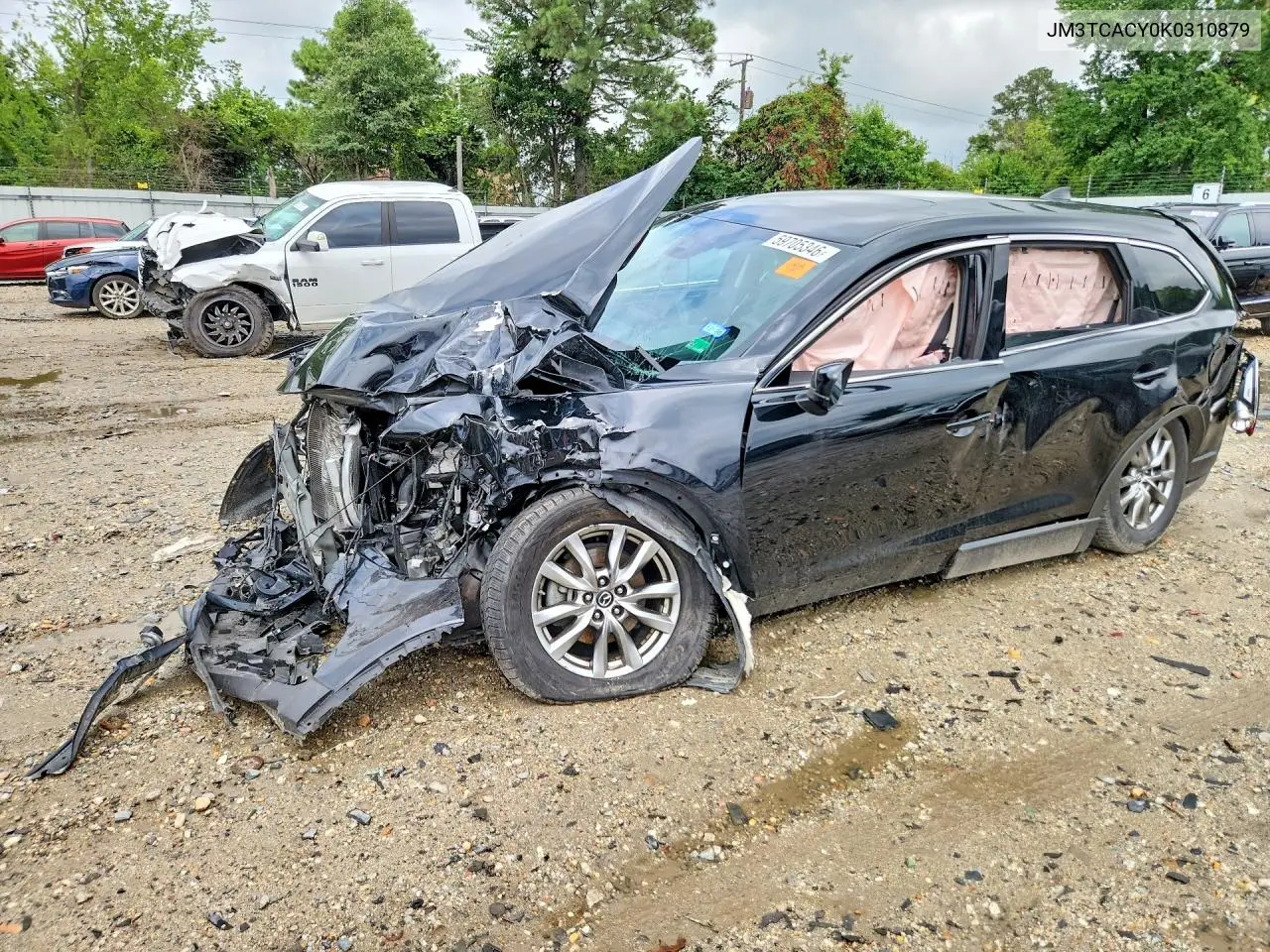 2019 Mazda Cx-9 Touring VIN: JM3TCACY0K0310879 Lot: 59705346