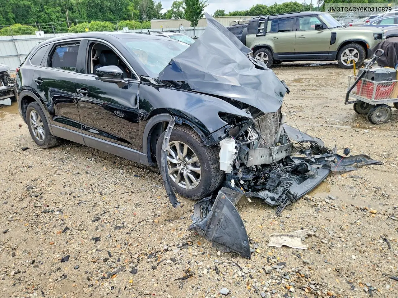 2019 Mazda Cx-9 Touring VIN: JM3TCACY0K0310879 Lot: 59705346
