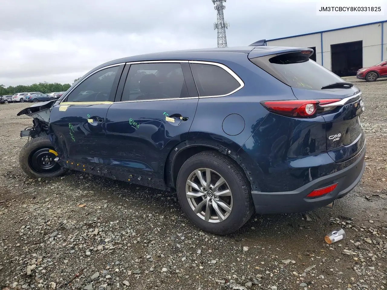 2019 Mazda Cx-9 Touring VIN: JM3TCBCY8K0331825 Lot: 59905866