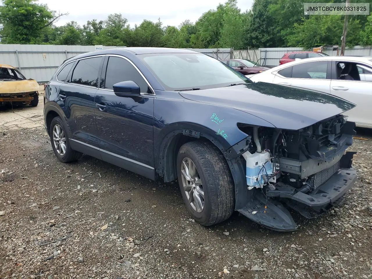 2019 Mazda Cx-9 Touring VIN: JM3TCBCY8K0331825 Lot: 59905866