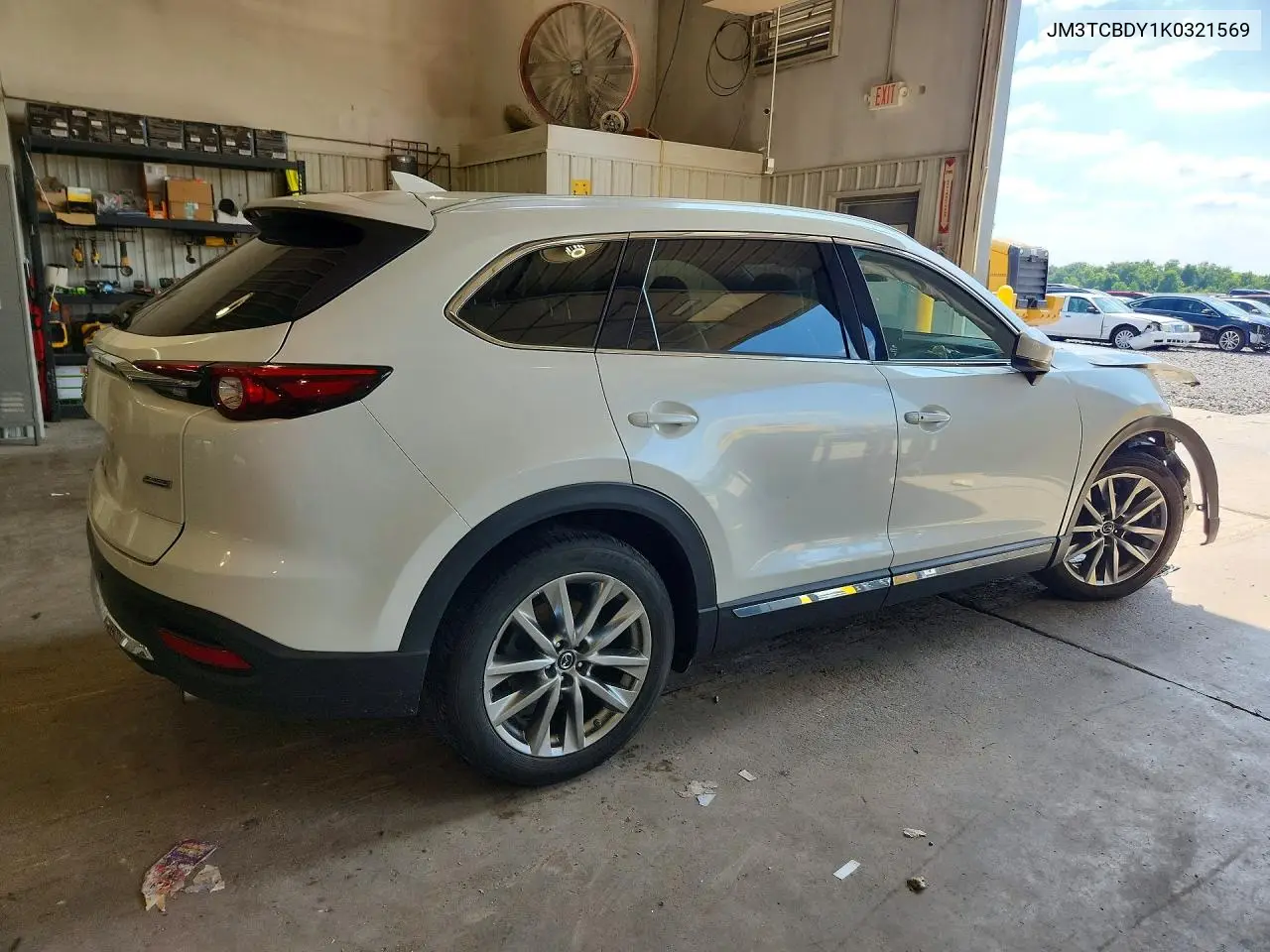 2019 Mazda Cx-9 Grand Touring VIN: JM3TCBDY1K0321569 Lot: 60648876