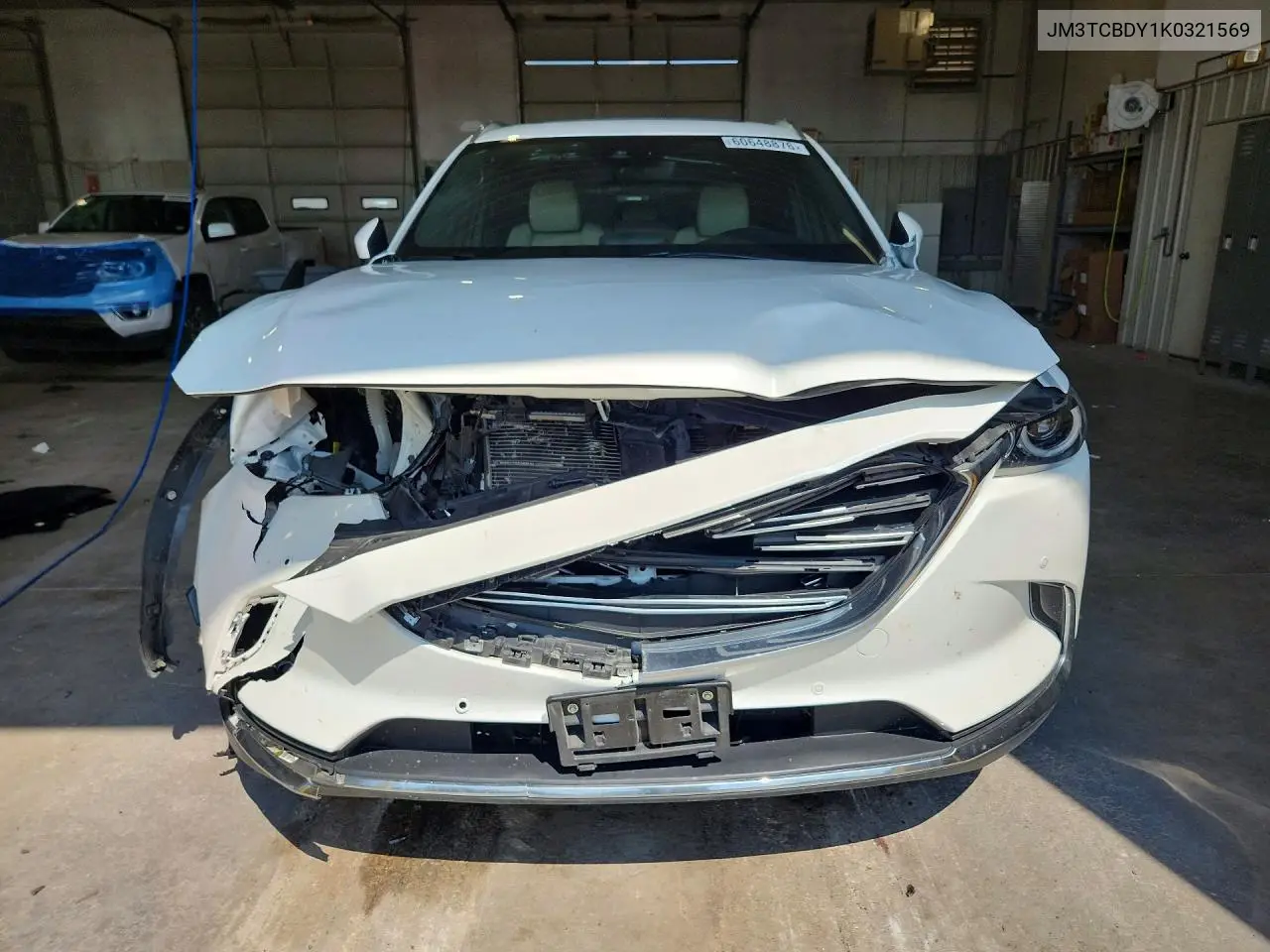 2019 Mazda Cx-9 Grand Touring VIN: JM3TCBDY1K0321569 Lot: 60648876