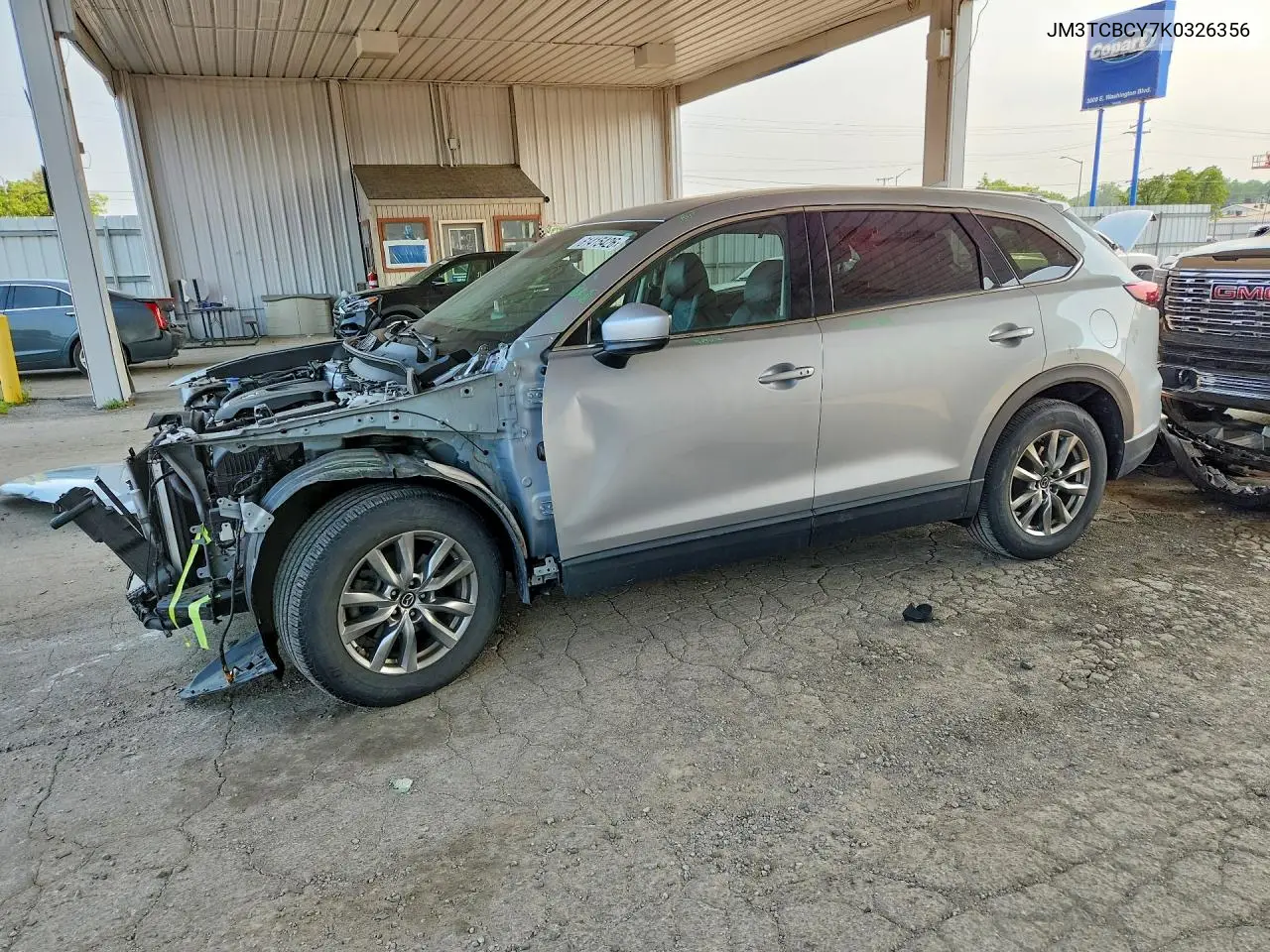 2019 Mazda Cx-9 Touring VIN: JM3TCBCY7K0326356 Lot: 61415426