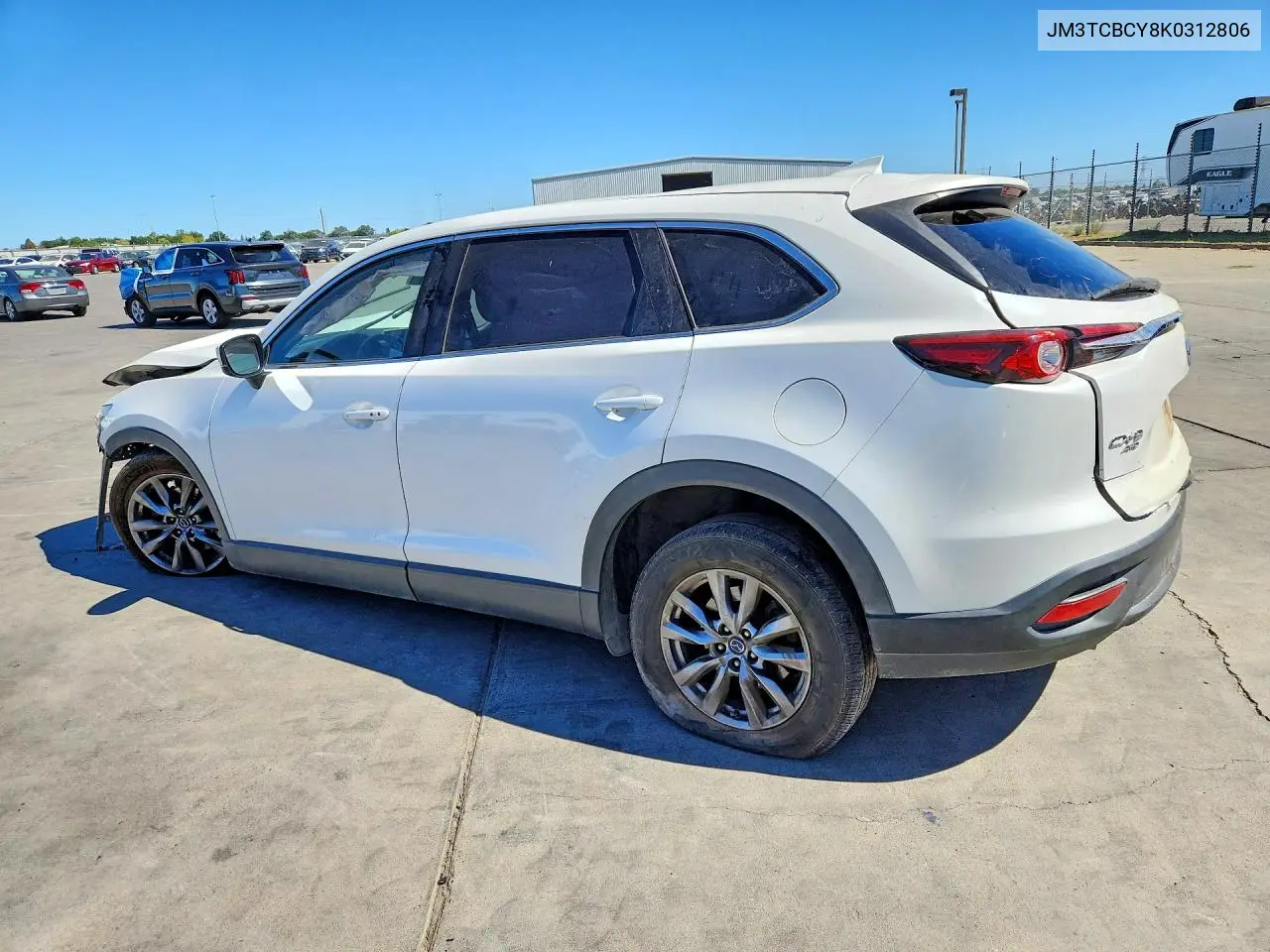 2019 Mazda Cx-9 Touring VIN: JM3TCBCY8K0312806 Lot: 61777976