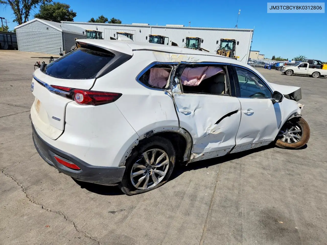 2019 Mazda Cx-9 Touring VIN: JM3TCBCY8K0312806 Lot: 61777976