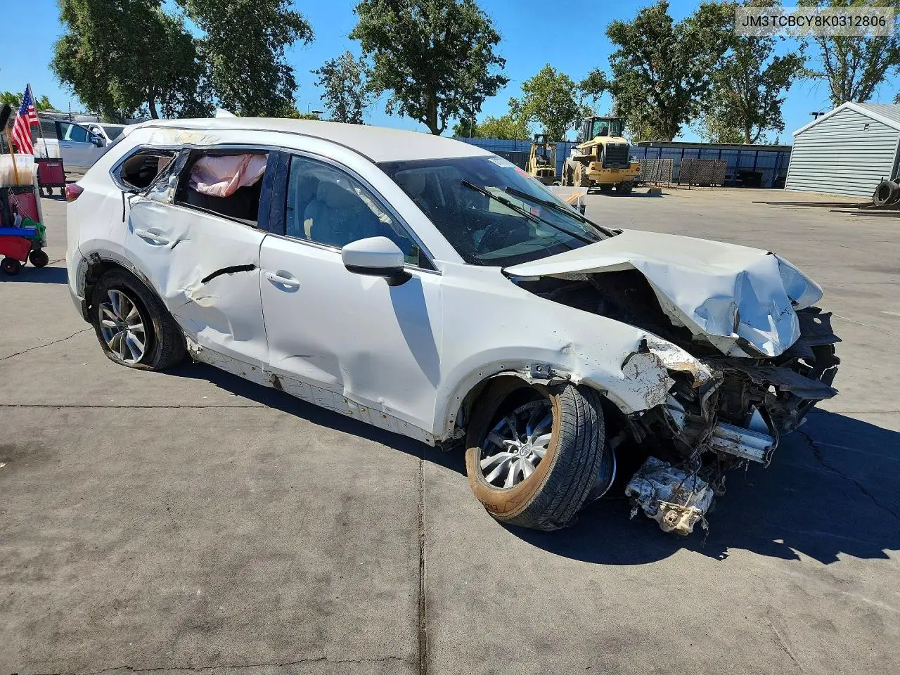 2019 Mazda Cx-9 Touring VIN: JM3TCBCY8K0312806 Lot: 61777976