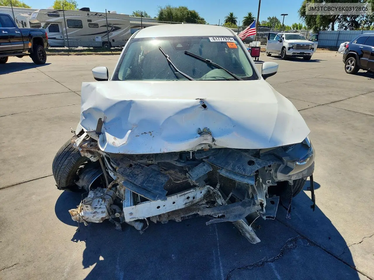 2019 Mazda Cx-9 Touring VIN: JM3TCBCY8K0312806 Lot: 61777976