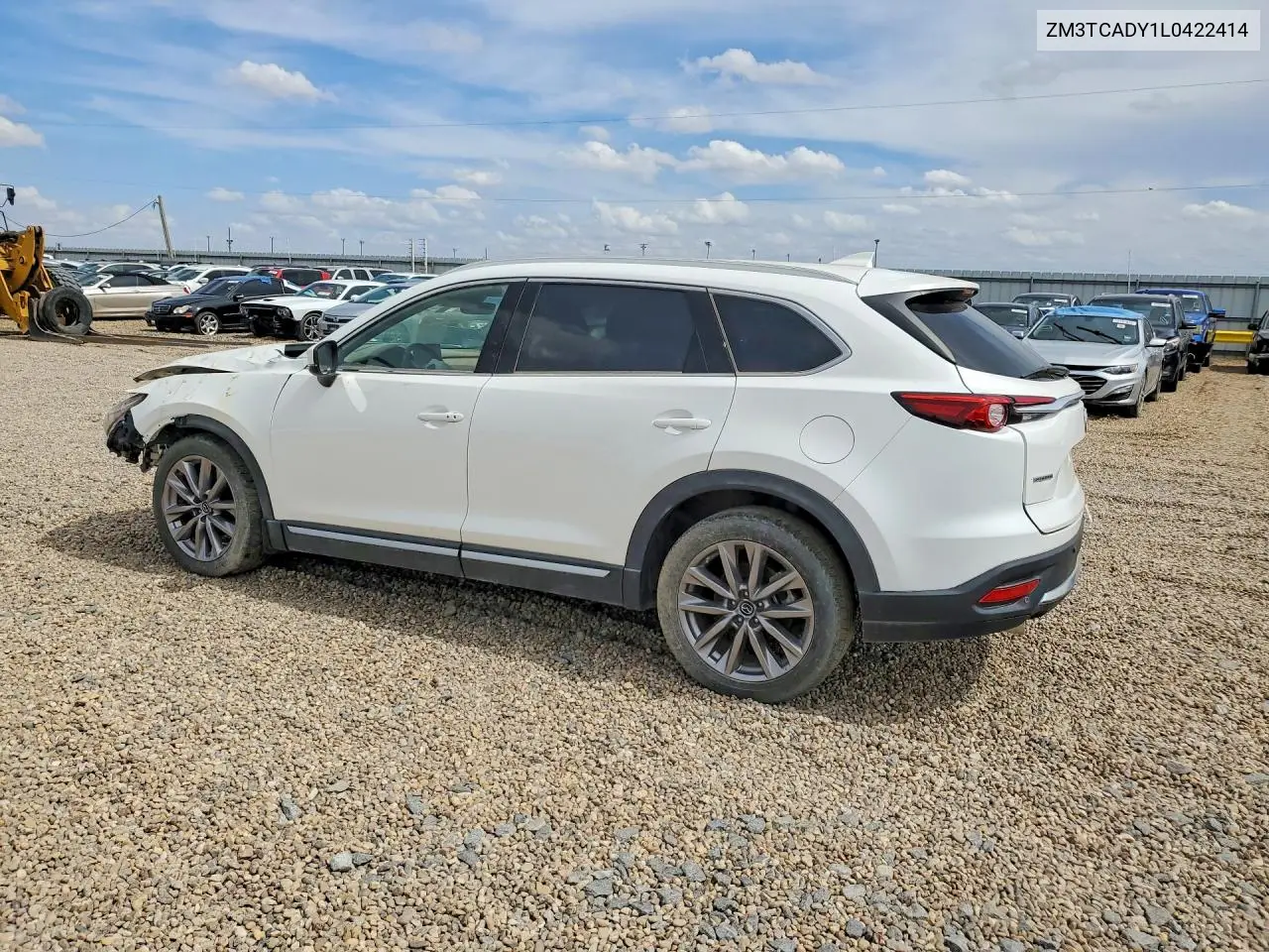 2020 Mazda Cx-9 Grand Touring VIN: JM3TCADY1L0422414 Lot: 56065386