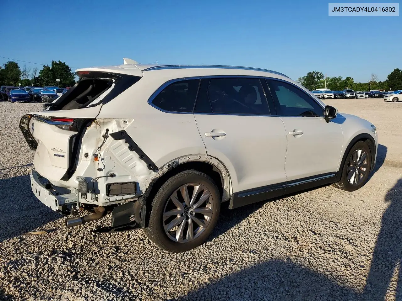 2020 Mazda Cx-9 Grand Touring VIN: JM3TCADY4L0416302 Lot: 56362696