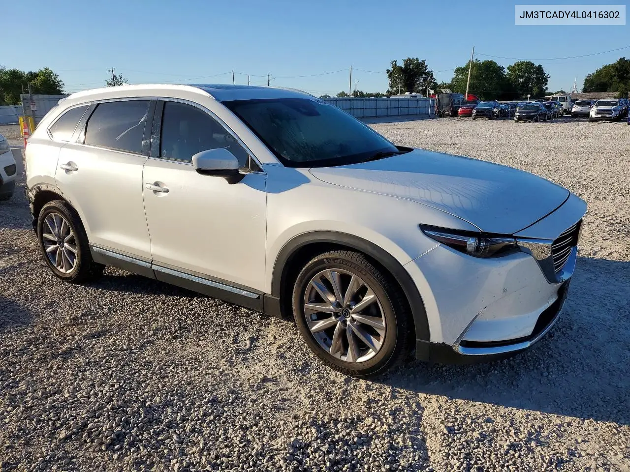 2020 Mazda Cx-9 Grand Touring VIN: JM3TCADY4L0416302 Lot: 56362696
