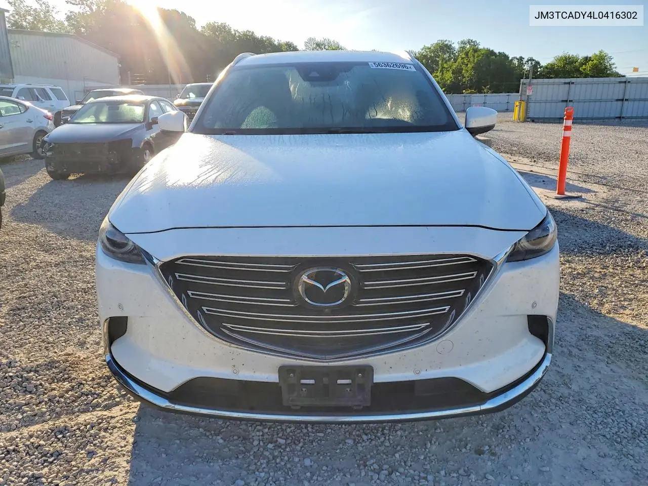 2020 Mazda Cx-9 Grand Touring VIN: JM3TCADY4L0416302 Lot: 56362696
