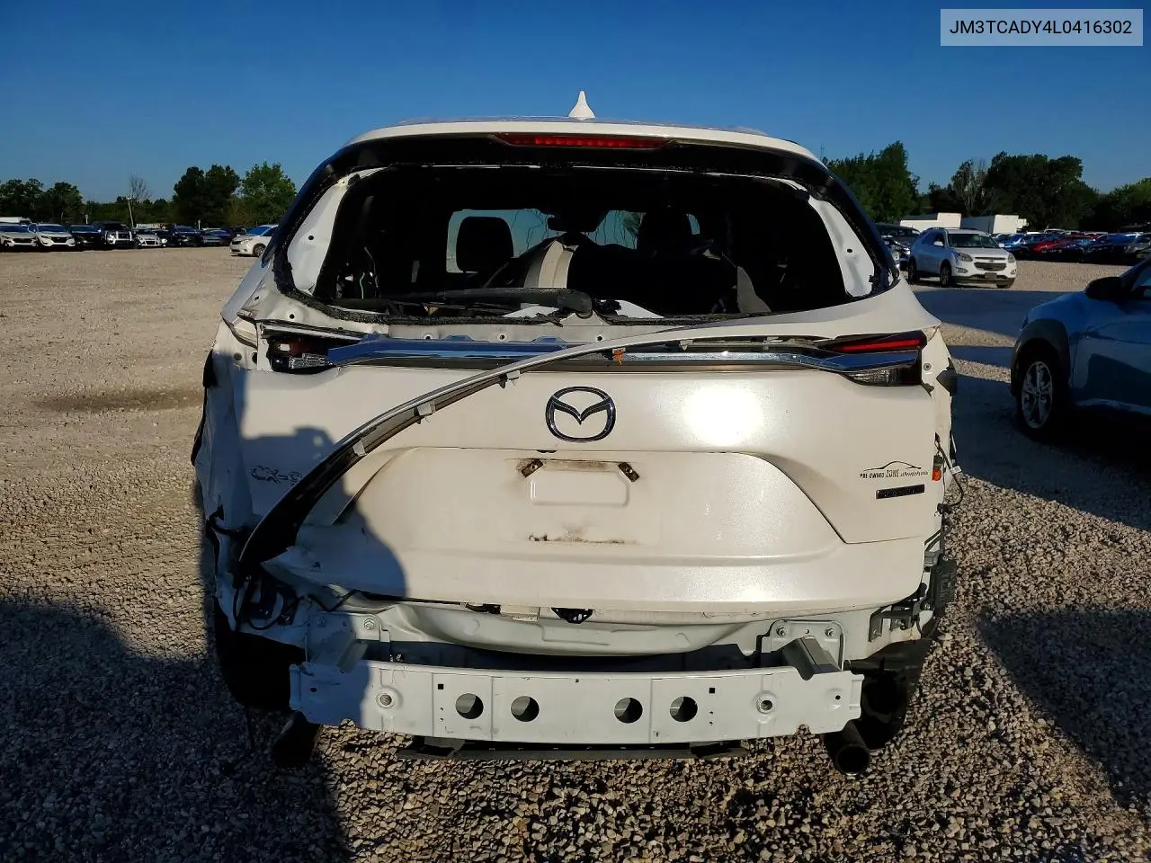 2020 Mazda Cx-9 Grand Touring VIN: JM3TCADY4L0416302 Lot: 56362696