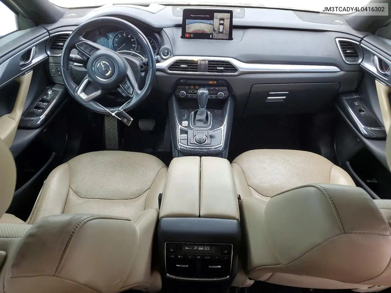 2020 Mazda Cx-9 Grand Touring VIN: JM3TCADY4L0416302 Lot: 56362696