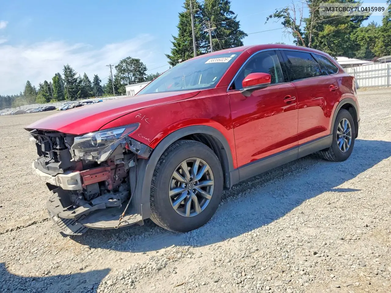 JM3TCBCY7L0415989 2020 Mazda Cx-9 Touring