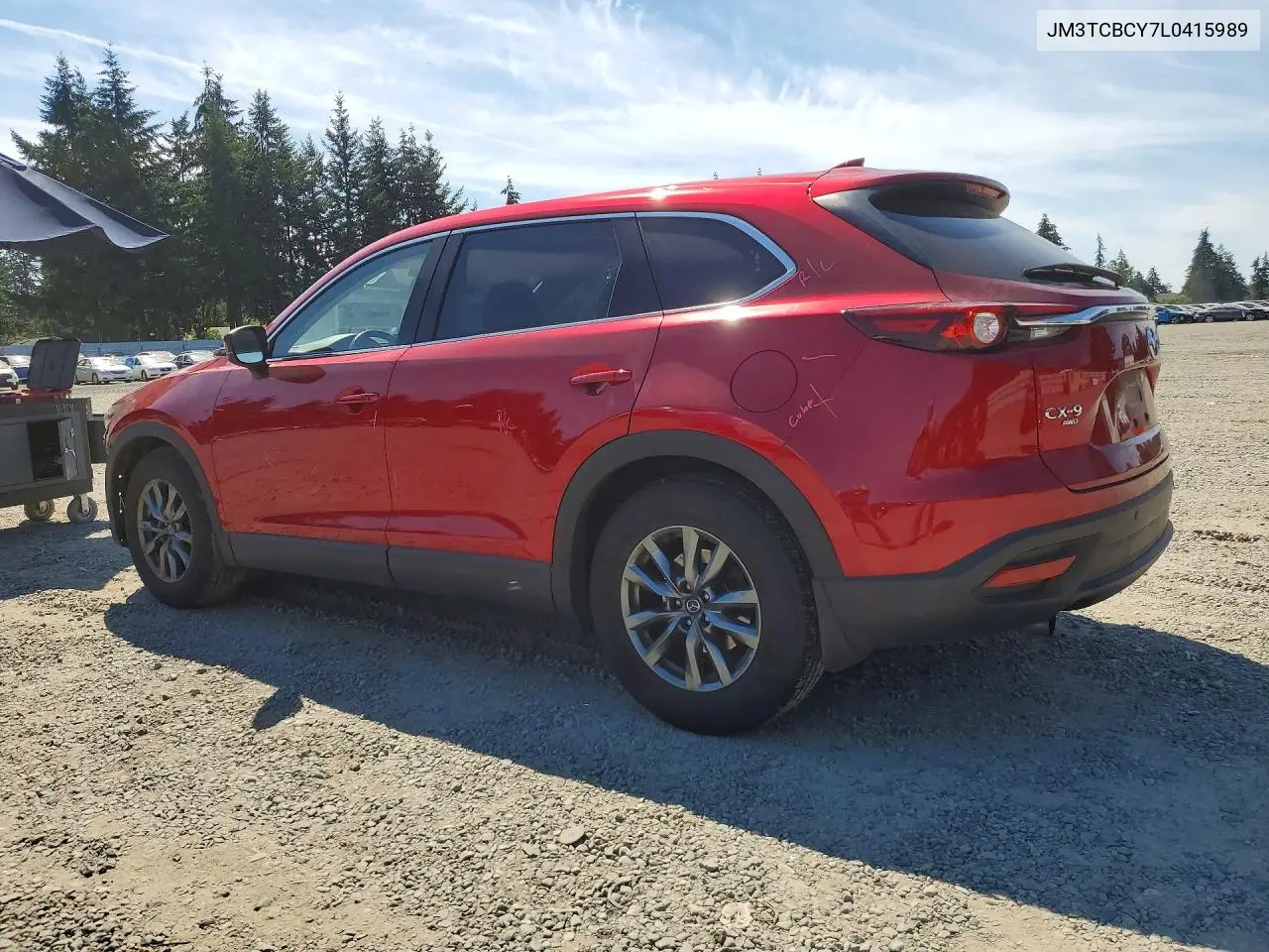 JM3TCBCY7L0415989 2020 Mazda Cx-9 Touring