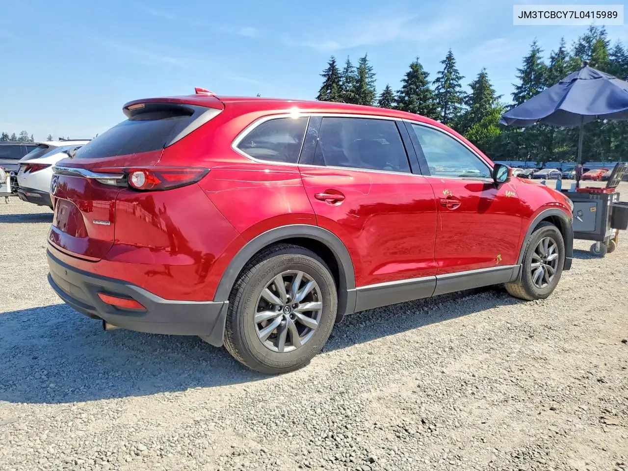JM3TCBCY7L0415989 2020 Mazda Cx-9 Touring