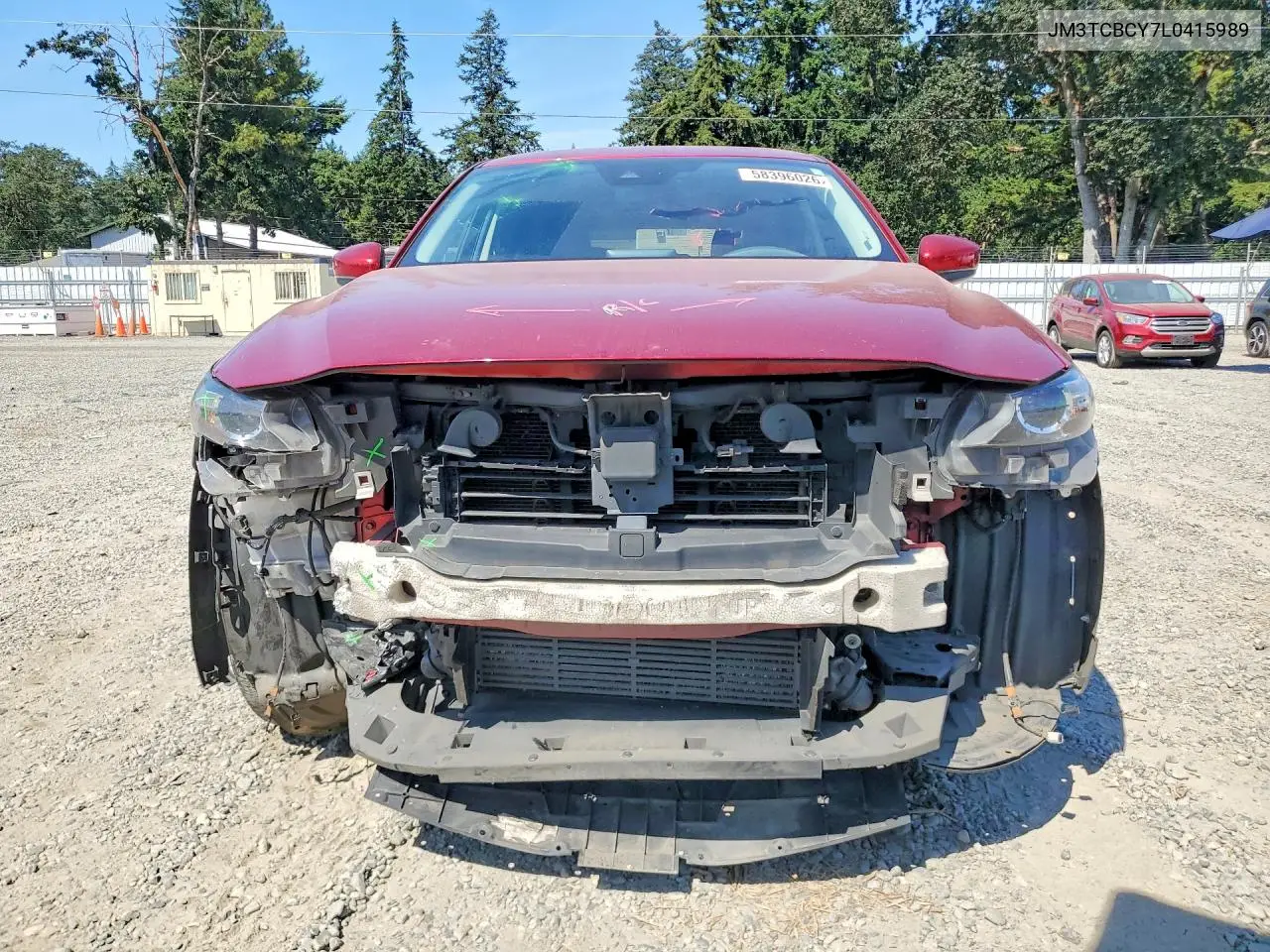 JM3TCBCY7L0415989 2020 Mazda Cx-9 Touring