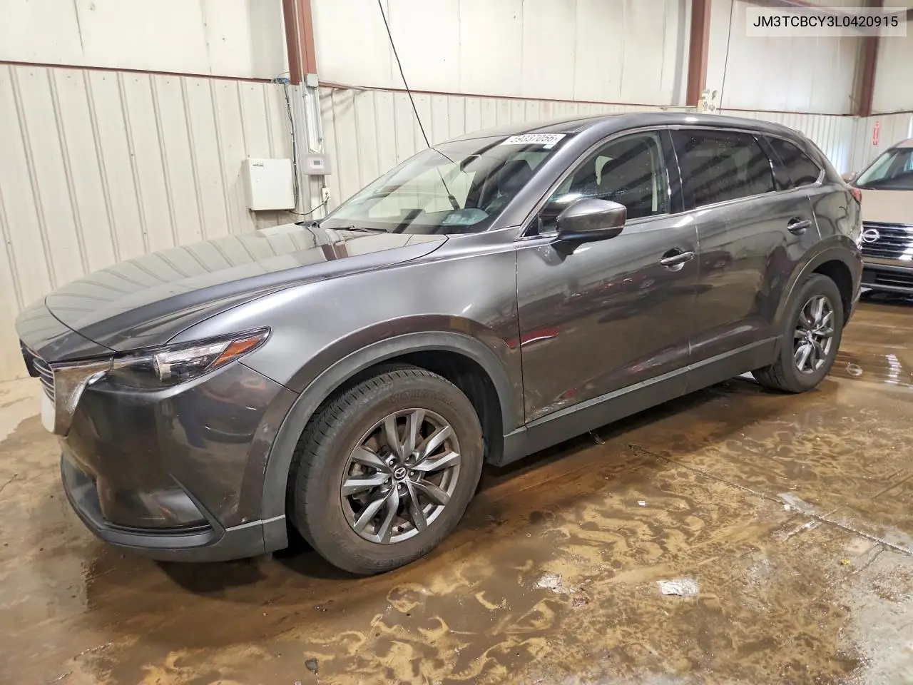 2020 Mazda Cx-9 Touring VIN: JM3TCBCY3L0420915 Lot: 59337056