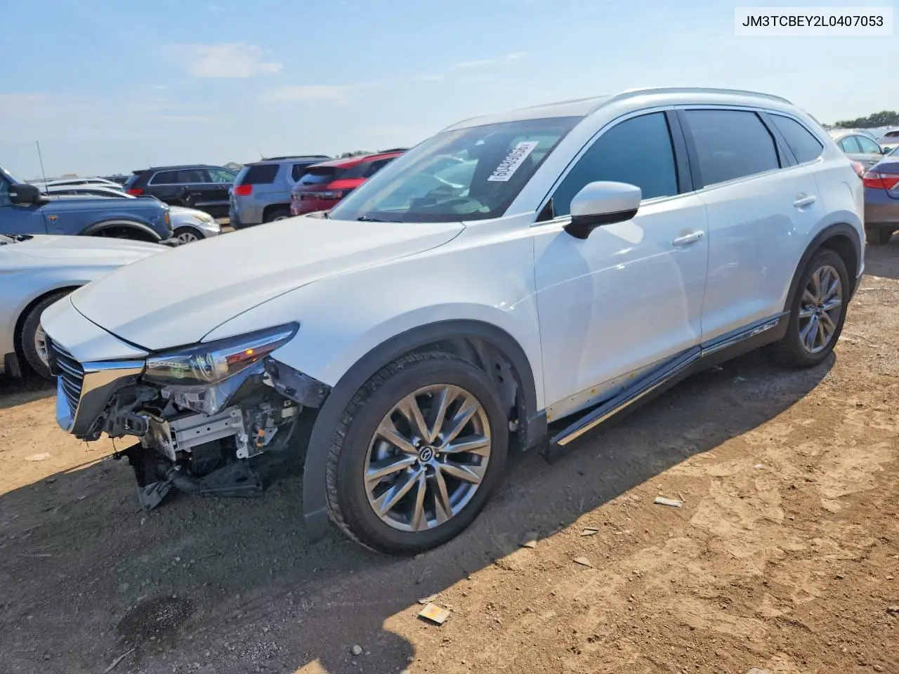 2020 Mazda Cx-9 Signature VIN: JM3TCBEY2L0407053 Lot: 60489056