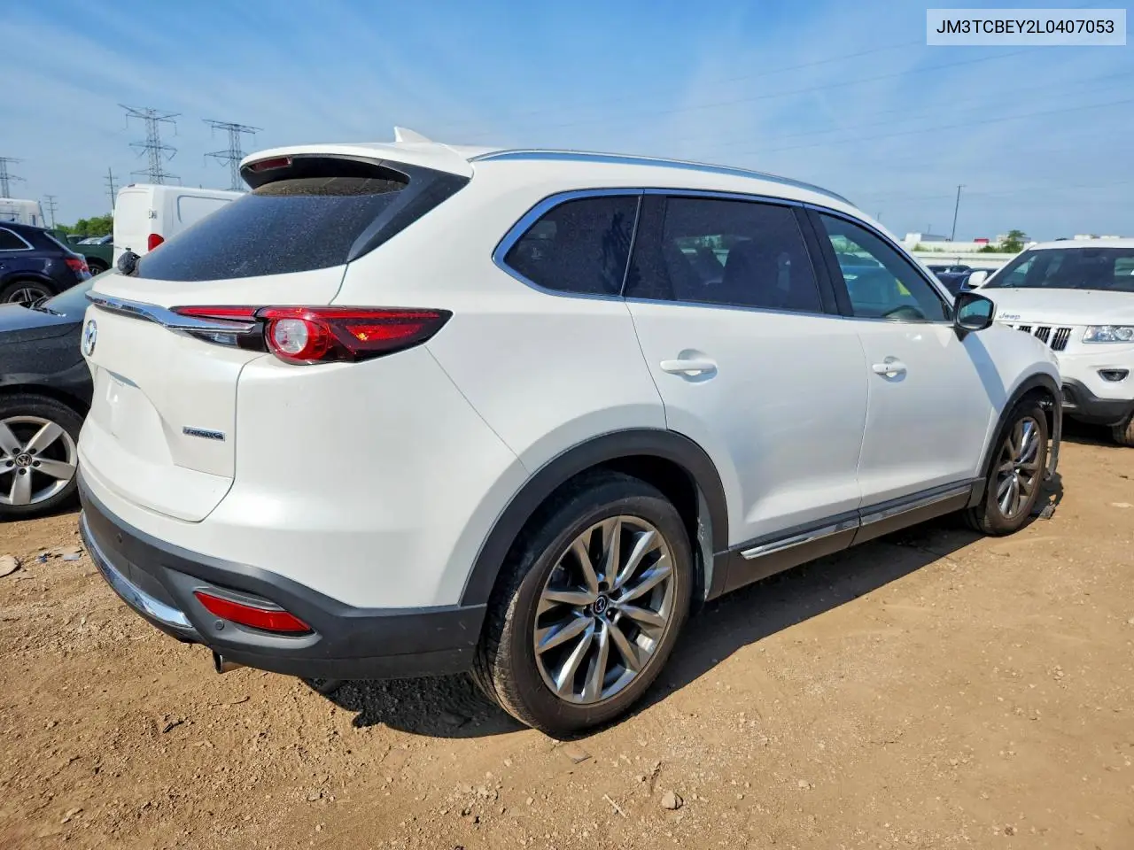2020 Mazda Cx-9 Signature VIN: JM3TCBEY2L0407053 Lot: 60489056
