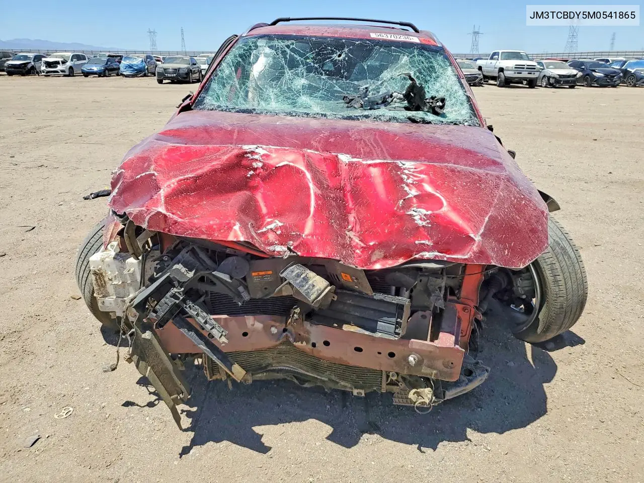 2021 Mazda Cx-9 Grand Touring VIN: JM3TCBDY5M0541865 Lot: 56370236