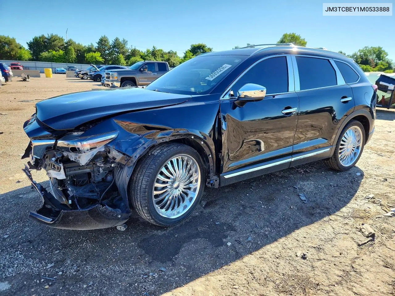 2021 Mazda Cx-9 Signature VIN: JM3TCBEY1M0533888 Lot: 56955296
