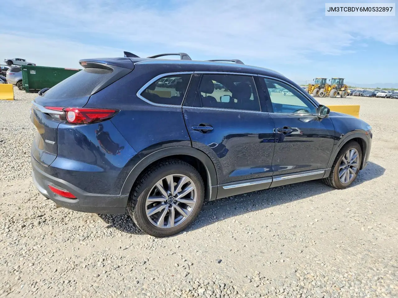 2021 Mazda Cx-9 Grand Touring VIN: JM3TCBDY6M0532897 Lot: 57710536