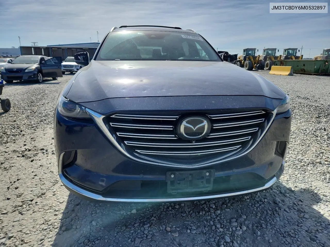 2021 Mazda Cx-9 Grand Touring VIN: JM3TCBDY6M0532897 Lot: 57710536
