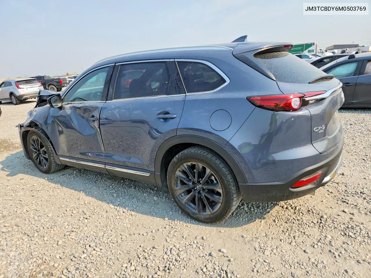 2021 Mazda Cx-9 Grand Touring VIN: JM3TCBDY6M0503769 Lot: 58946696