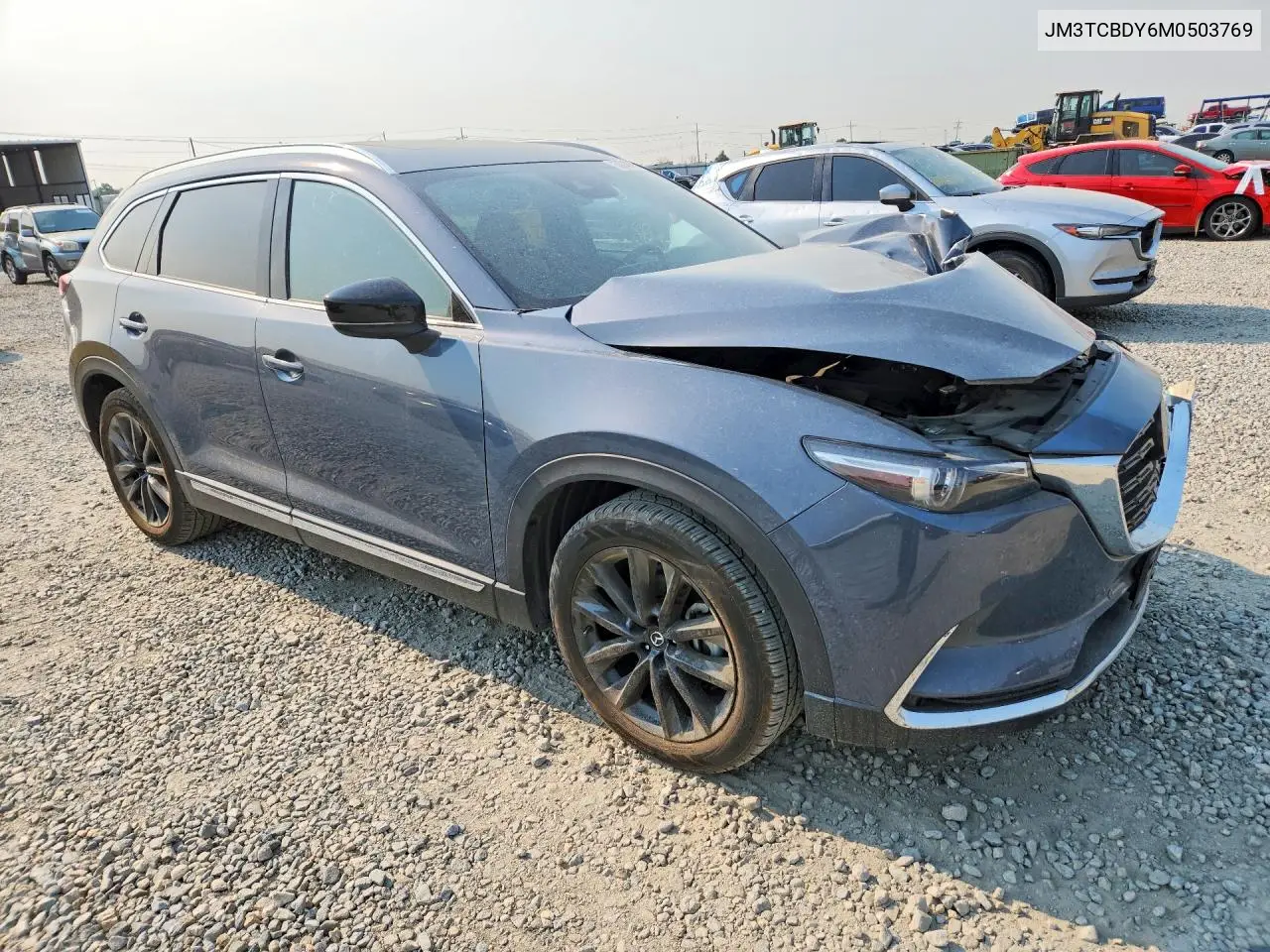 2021 Mazda Cx-9 Grand Touring VIN: JM3TCBDY6M0503769 Lot: 58946696
