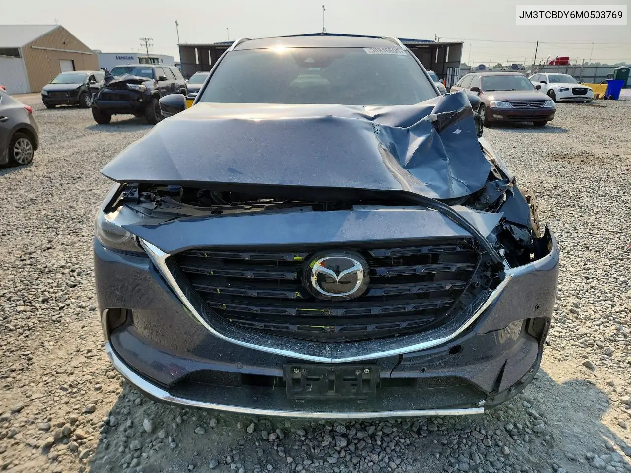2021 Mazda Cx-9 Grand Touring VIN: JM3TCBDY6M0503769 Lot: 58946696