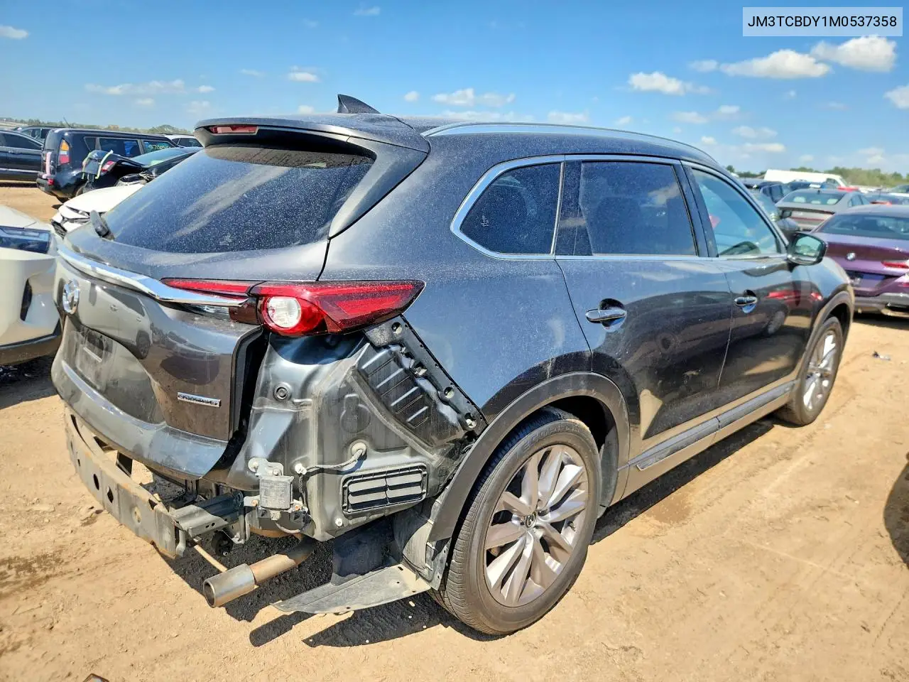 2021 Mazda Cx-9 Grand Touring VIN: JM3TCBDY1M0537358 Lot: 59093186