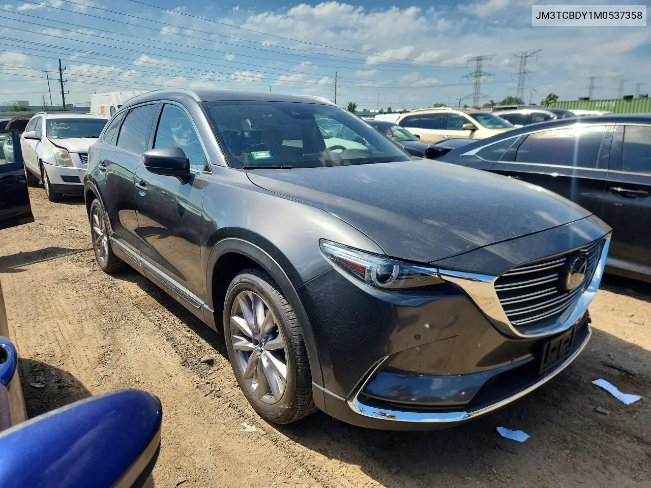2021 Mazda Cx-9 Grand Touring VIN: JM3TCBDY1M0537358 Lot: 59093186